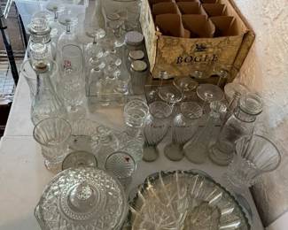 Mystery Lot of Glassware