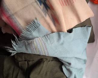Wool Army Blankets and Others