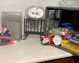 Mystery Lot Kitchen Supplies and Storage