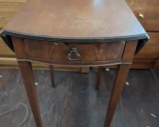End Table and Lamp