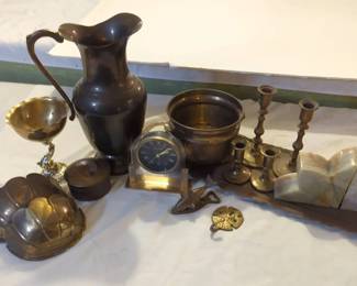 Brass and Brass Toned Collectible Items