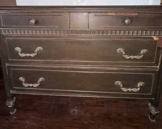 Dark Wooden Dresser