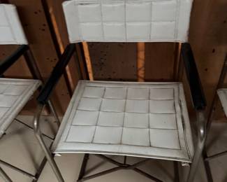 #40 - $180 -  2 sets of 4 chairs - rusty 