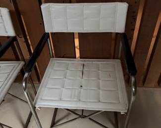 #40 - $180 -  2 sets of 4 chairs - rusty 