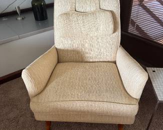 #29 -$700-1 Vintage Danish armchair 33Wx31Dx37T