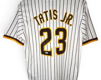 Fernando Tatis Jr. Signed Jersey