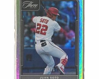 2022 Juan Soto Holo Silver Parallel Card