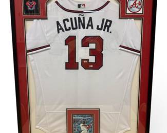 Acuna Jr. Signed Jersey