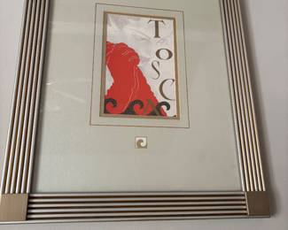 DETAIL OF 1 OF THE SET OF 4 PIECES