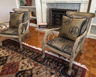 CHAIRS & RUG