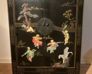 Chinoiserie Style Cabinet