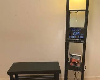 Bench And Lightbox Shelf