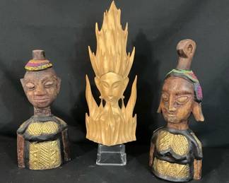 TRIBAL INDONESIAN FIGURES
