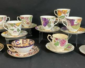 DUCHESS BONE CHINA SAUCERS FRIENDS