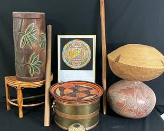Bamboo Vintage Pottery Friends