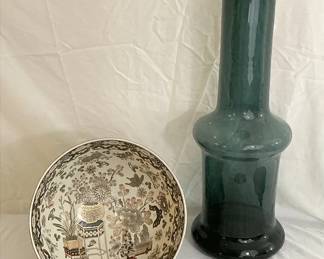 Macau Bowl And Glass Vase
