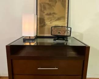 Asian Dresser Decor Ensemble