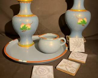 Dansk DishSet Blue Decor