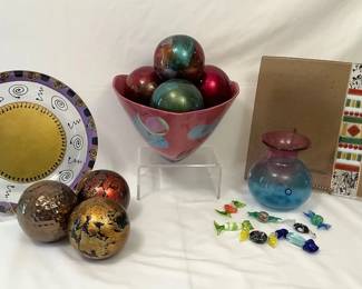 Colorful Glassware Friends