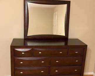 Wooden Dresser Mirror