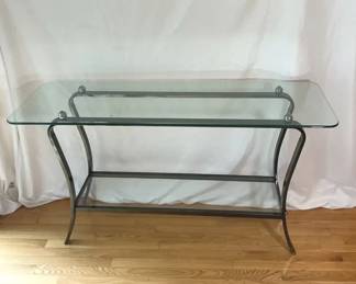 Glass Console Table