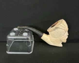 Handcarved Meerschaum Pipe