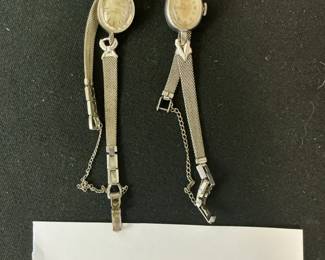 10 And 14KT Vintage Womens Gold Watches
