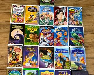 Disney VHS Tapes