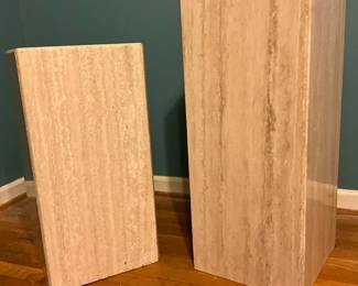 Travertine Plinths