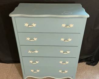 Wedge Wood Blue Dresser