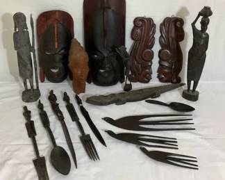 Wooden African Folk Art