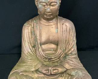 Meditating Garden Statue