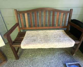 Outdoor bench