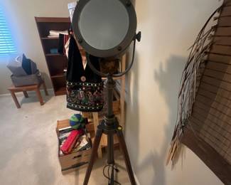 industrial light floor lamp