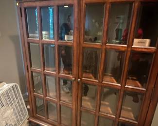 Glass bookcase / display cabinet