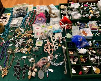 Rings and necklaces