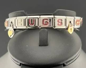 Stainless Steel Zoppini Italian Charm Bracelet