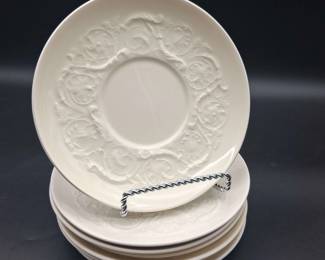 Wedgewood Patrician Queens Ware 7 Soup Cup Saucers