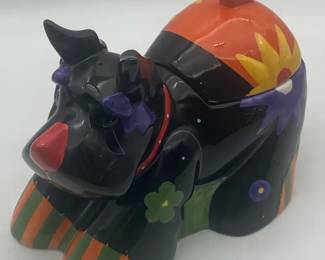 Scottie Dog Canister