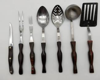 Cutco Classic Handle Kitchen Serving Utensil Set Turning Fork 1726 More
