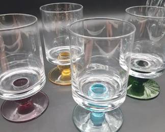 Marquis by Waterford Rotondo Crystal Goblets X4
