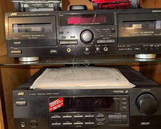 JVC stereo system