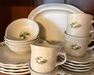 Pfaltzgraff Christmas dishes