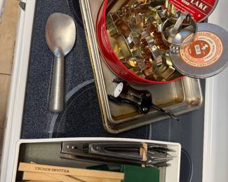 cookie cutters, kitchen utensils