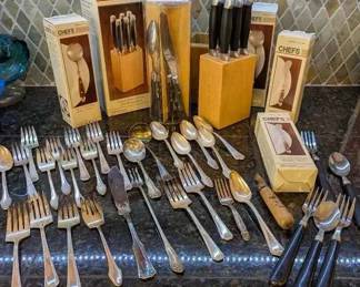 SU182Silver Plated New Silverware