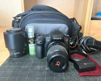 SU174Sony Alpha DSLR A350 Digital Camera With More