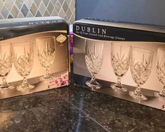 SU243Dublin Crystal Iced Beverage Glasses