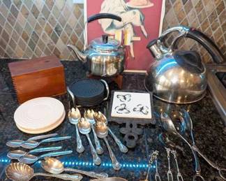 SU198Mangia Calendar, Silver plate Ware, More
