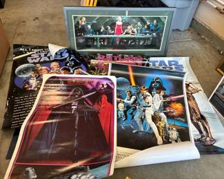 SU167Battlestar Galactica Last Supper Star Wars Posters