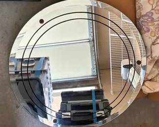 SU114Round Decorative Mirror
